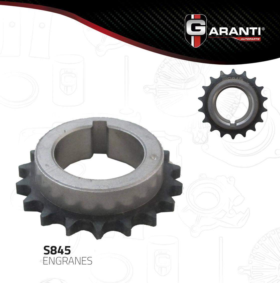 Engrane Garanti S845