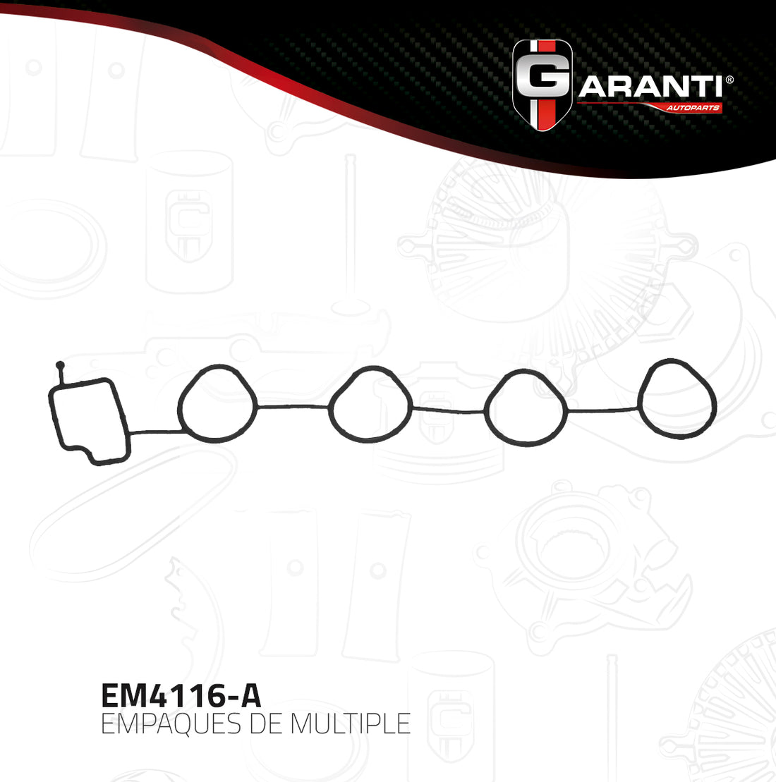 Empaque de múltiple admisión EM4116-A GARANTI