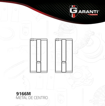 Metales Centro Garanti 9166MSTD