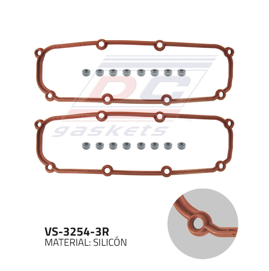 Empaque Punterias Dc_Gaskets VS-3254-3R