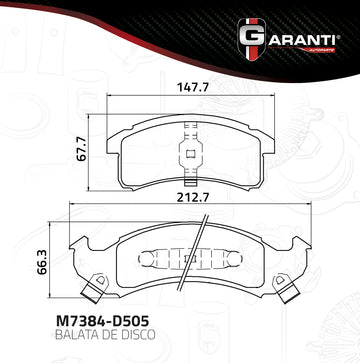 Balata Garanti M7384-D505