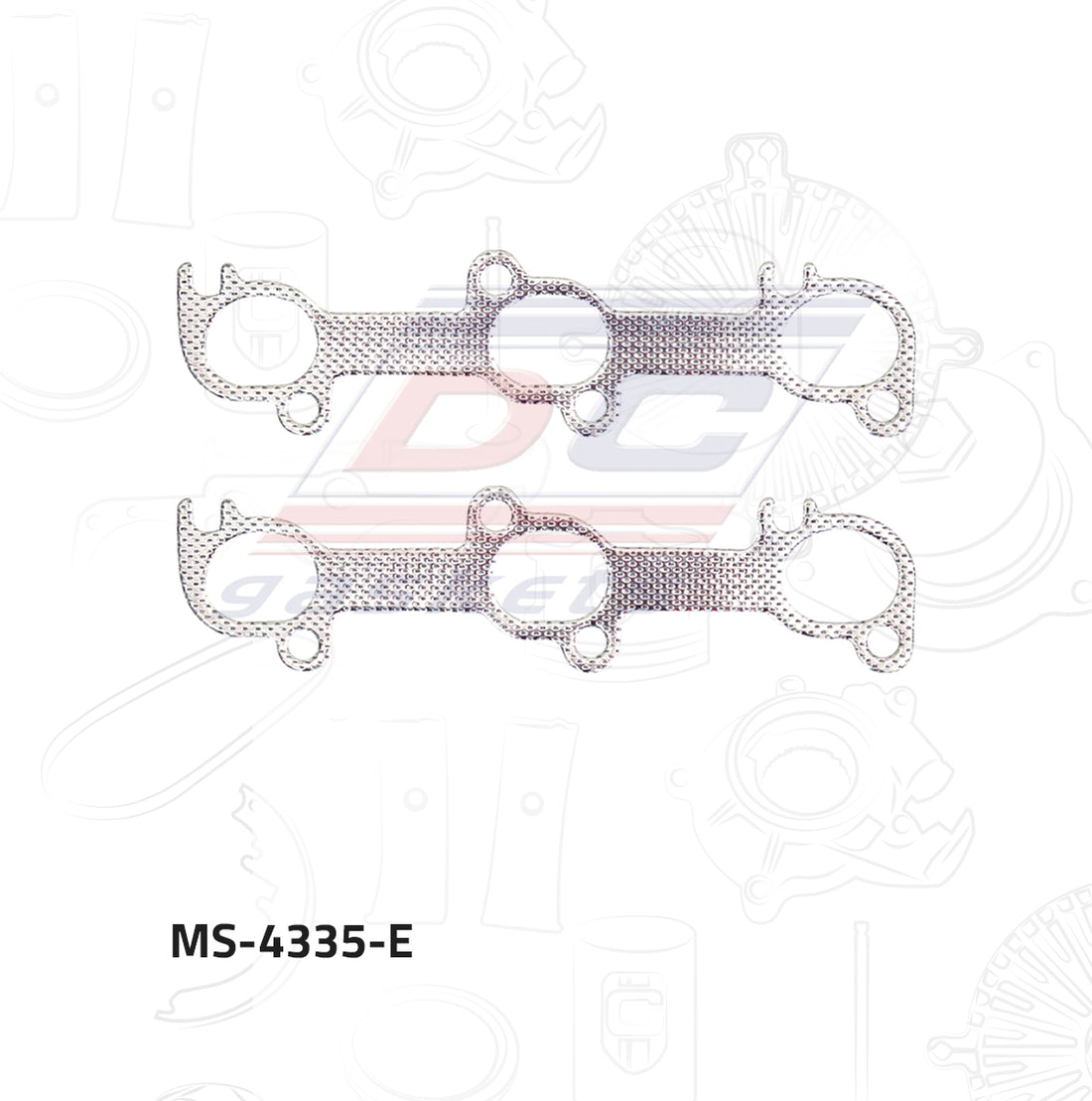Empaque de múltiple Escape MS-004335-E DC GASKETS