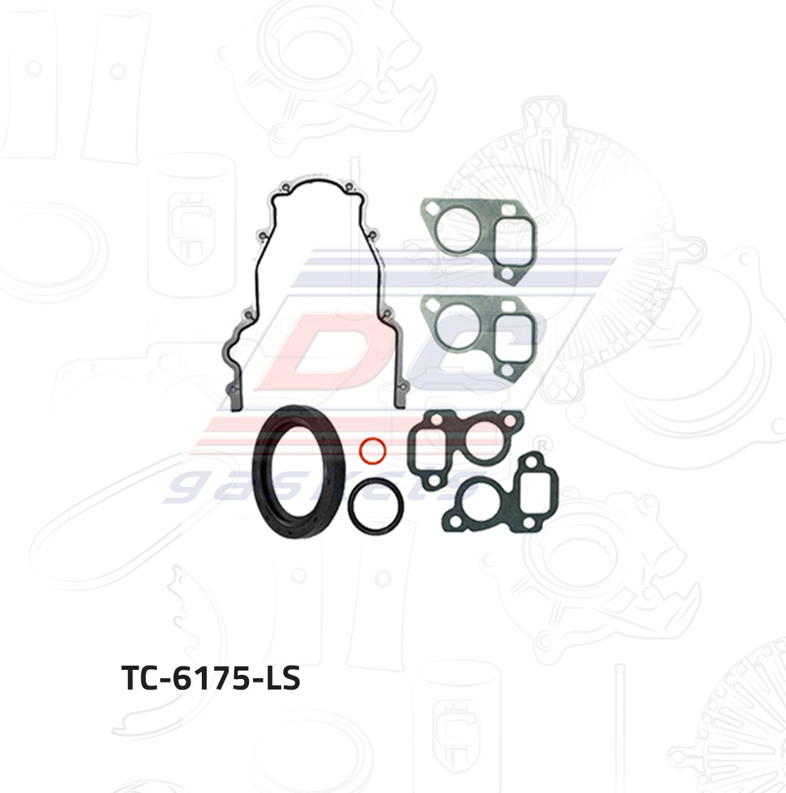 Empaque Tapa Distribucion Dc Gasket TC-6175-LS