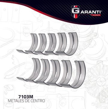 Metales Centro Garanti 7103MSTD