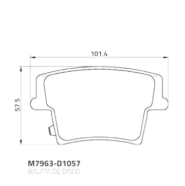 Balata Garanti M7963-D1057