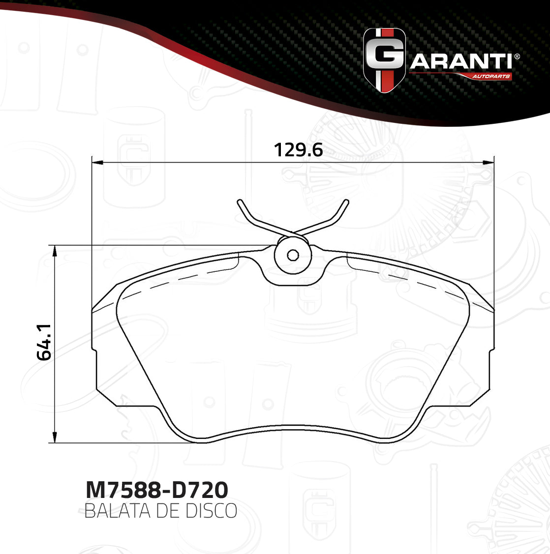 Balata Garanti M7588-D720