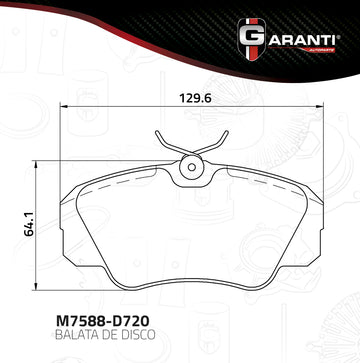 Balata Garanti M7588-D720