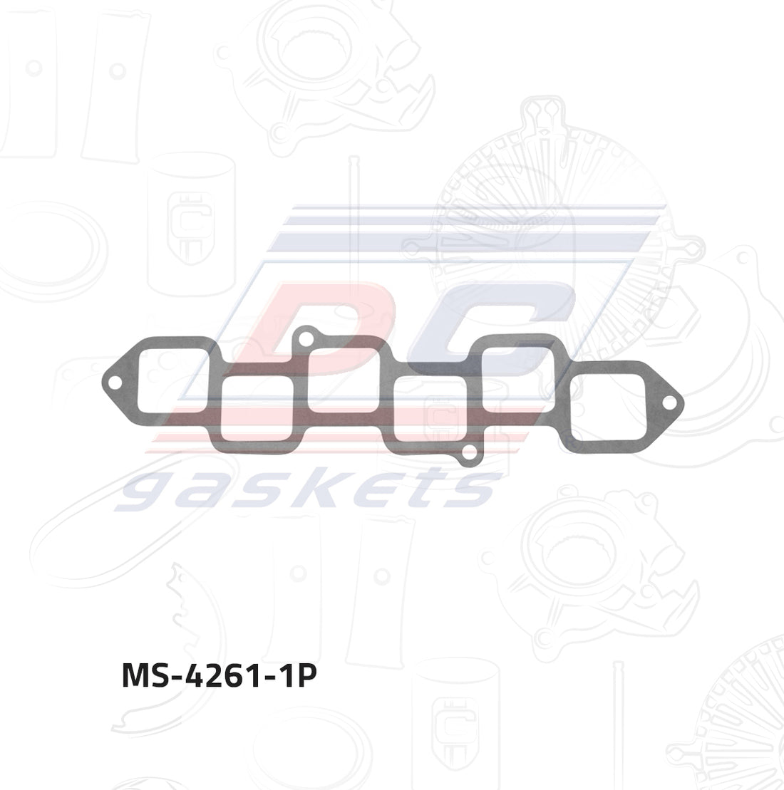 Empaque de múltiple MS-004261-1P DC GASKETS