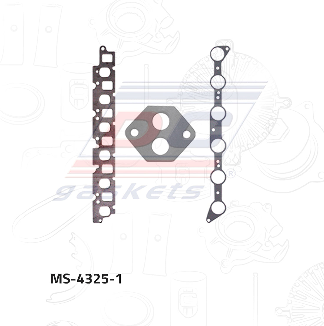 Empaque de múltiple Escape MS-004325-1 DC GASKETS