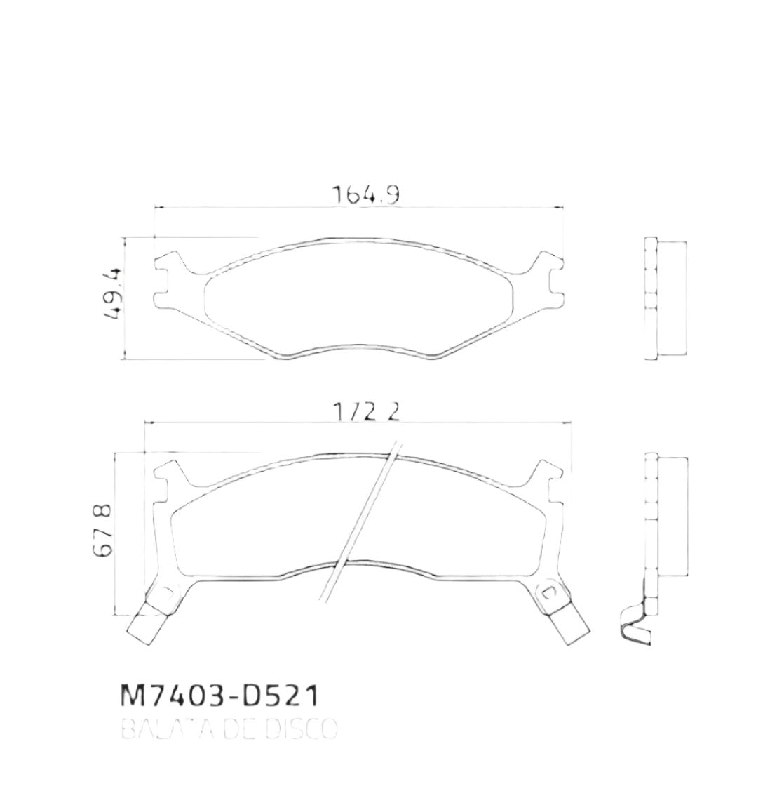 Balata Garanti M7403-D521