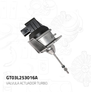 Válvula Turbo GT03L253016A (GARANTI)