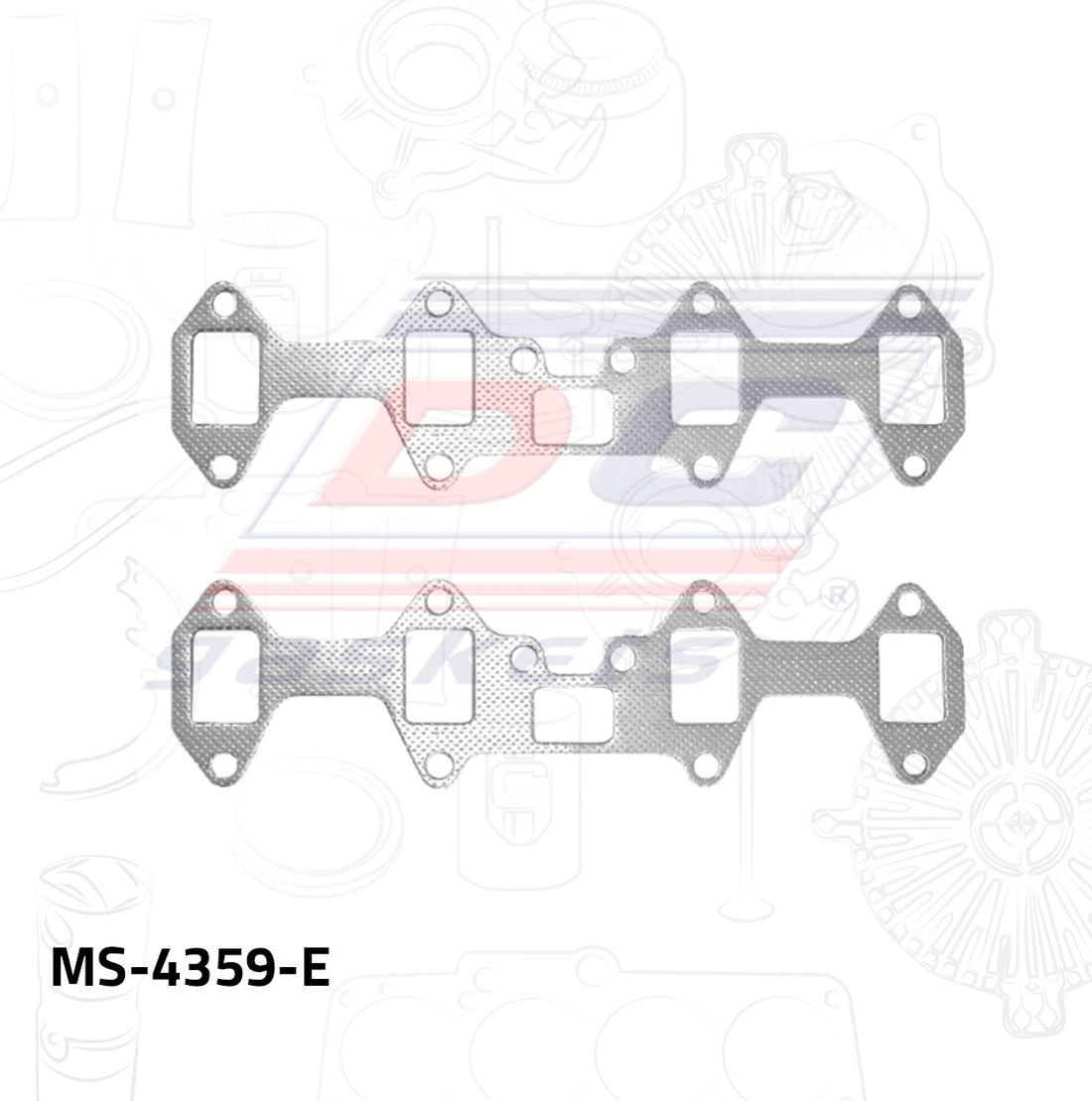 Empaque de múltiple Escape MS-004359-E DC GASKETS