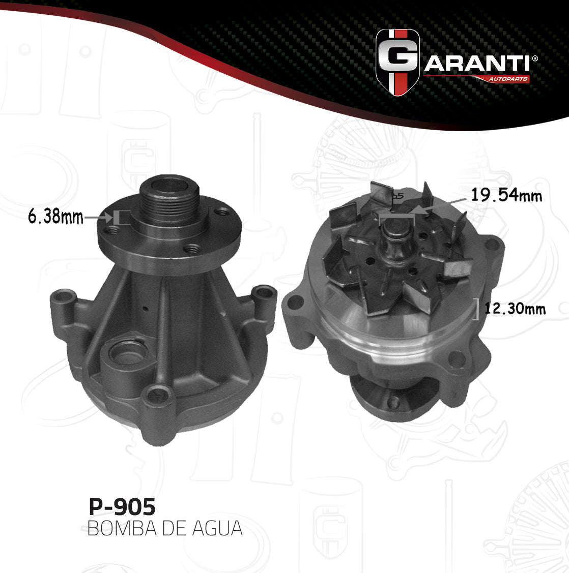 Bomba De Agua Garanti P-905