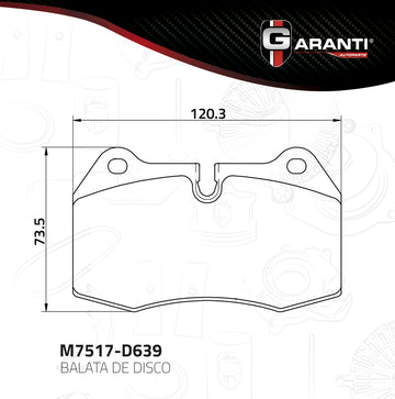 Balata Garanti M7517-D639