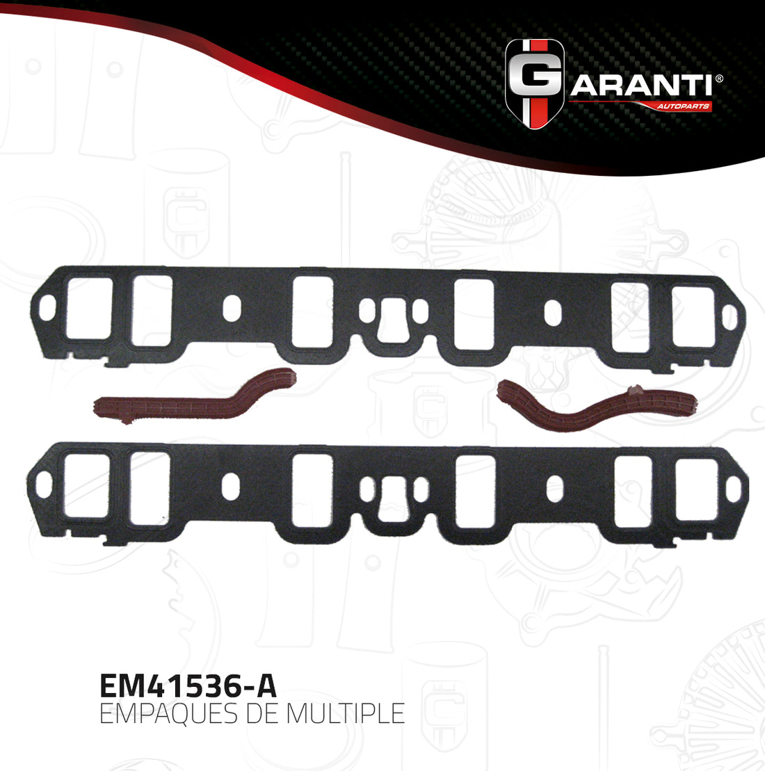 Empaque de múltiple Escape EM41536-A GARANTI