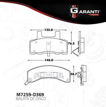 Balata Garanti M7259-D369