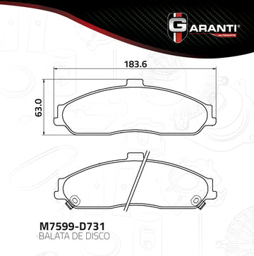 Balata Garanti M7599-D731