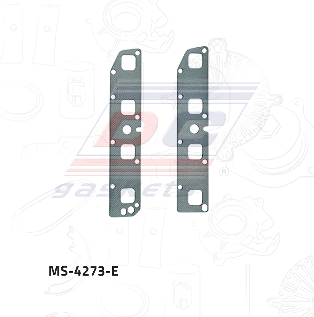 Empaque de múltiple MS-004273-E DC GASKETS