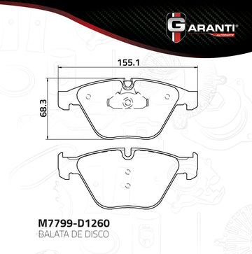 Balata Garanti M7799-D1260