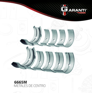Metales de centro 6665M-020 (GARANTI)
