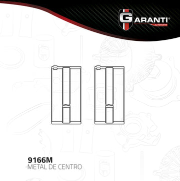 Metales de centro 9166M-040 (GARANTI)