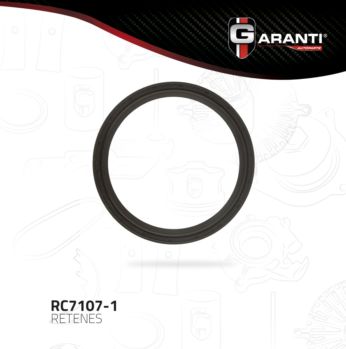 Reten Cigüeñal Garanti RC7107-1