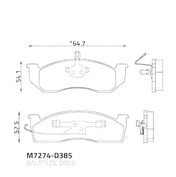 Balata Garanti M7274-D385