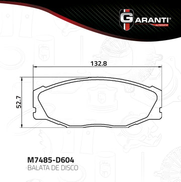 Balata Garanti M7485-D604