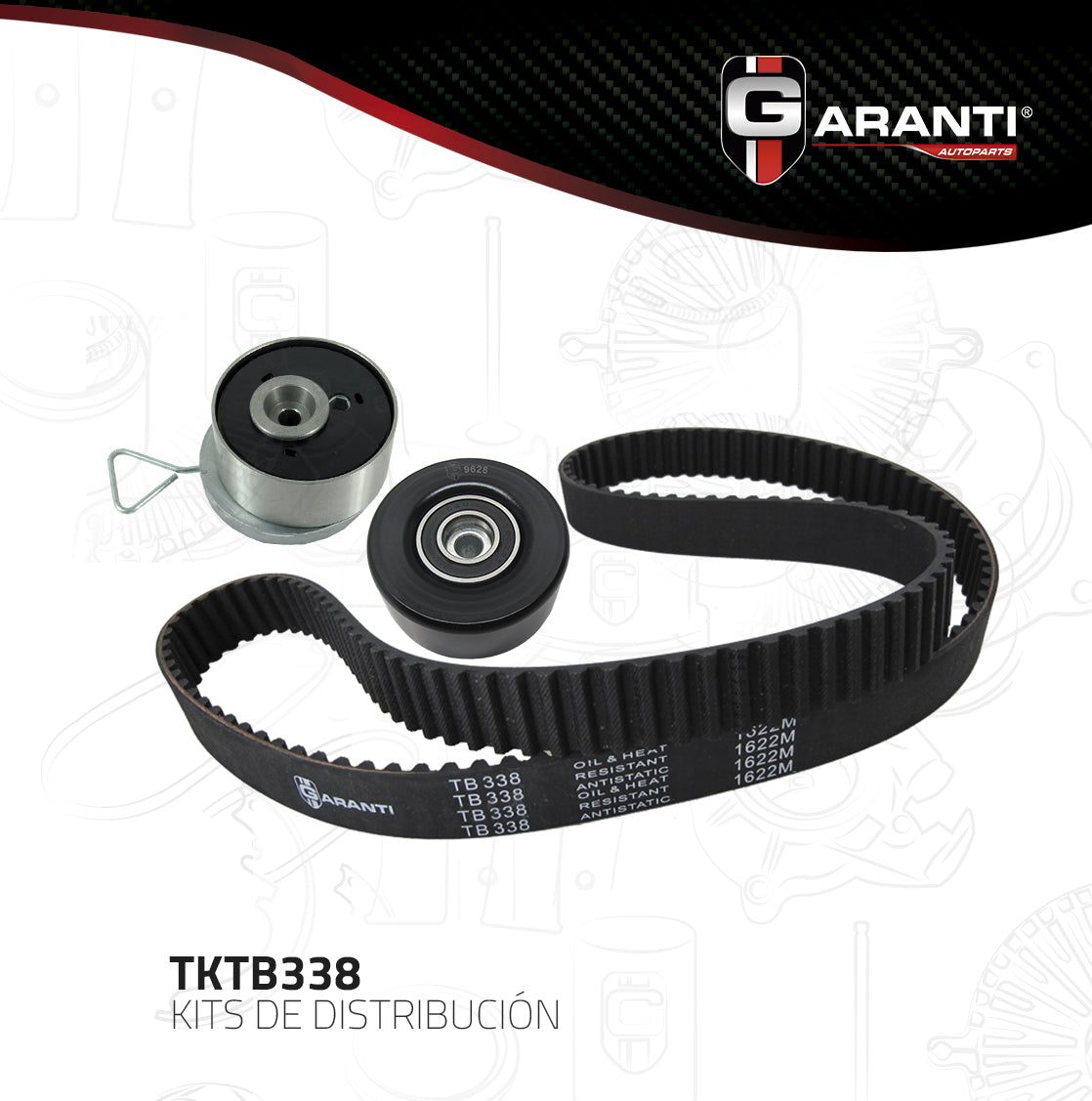 Kit Distribucion Garanti TKTB338