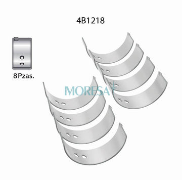Metales de biela 4B1218-STD (MORESA)