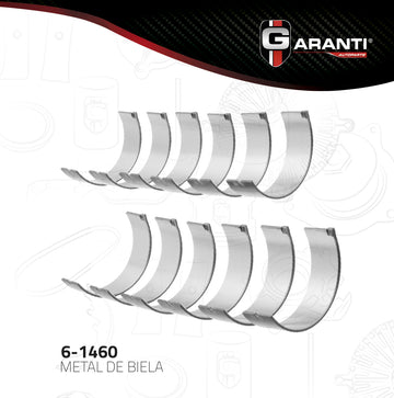 Metales de biela 6-1460-020 (GARANTI)