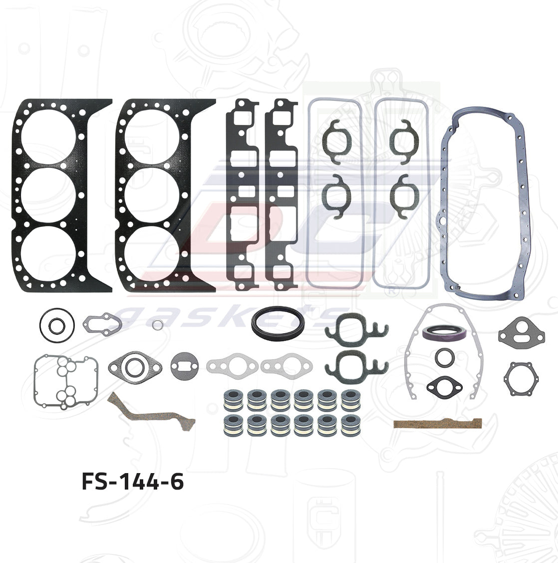 Empaque Completo Dc Gaskets FS-144-6