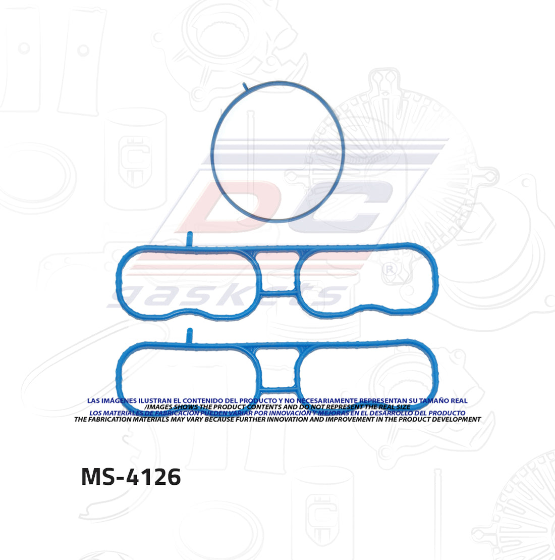 Empaque de múltiple admisión MS-004126 DC GASKETS