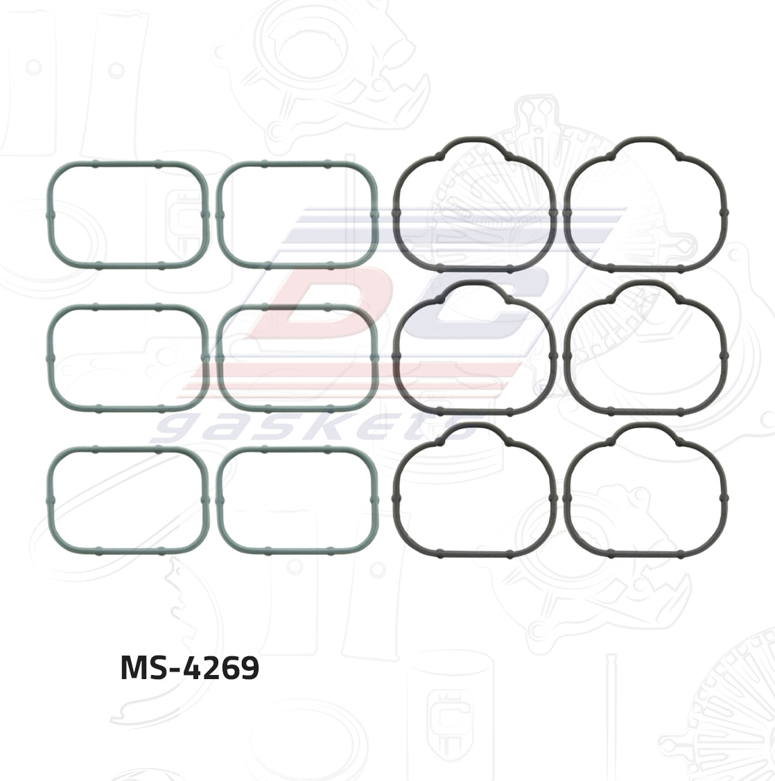 Empaque Multiple Admision Dc Gaskets MS-4269