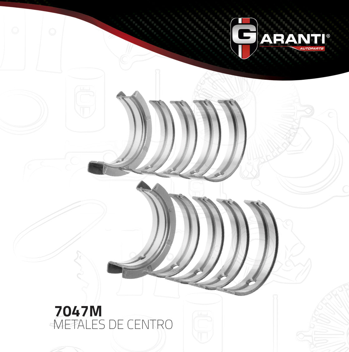 Metales Centro Garanti 7047MSTD