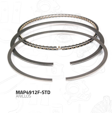 Anillos de pistón MAP4912F-STD (MORESA)
