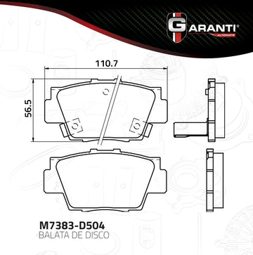 Balata Garanti M7383-D504