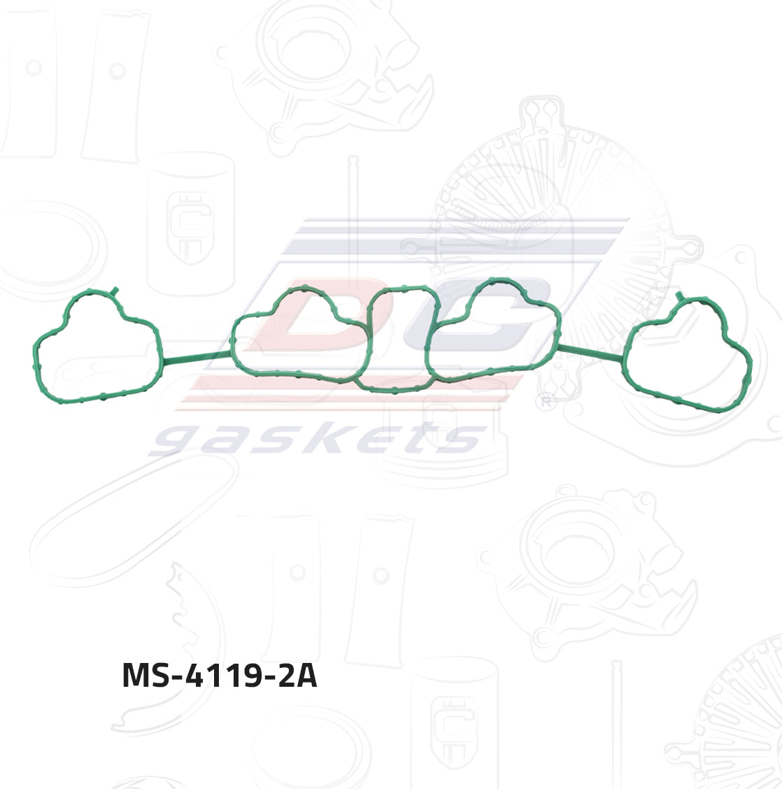 Empaque Multiple Admision Dc Gasket MS-4119-2A