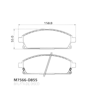 Balata Garanti M7566-D855