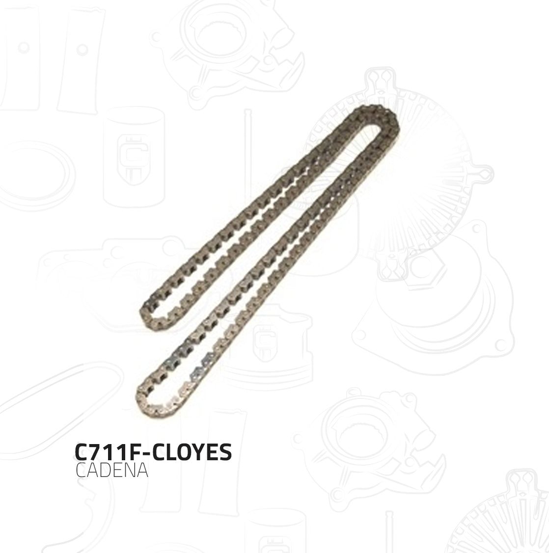 Cadena Distribucion Cloyes C711F-CLOYES