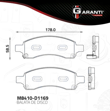 Balata Garanti M8410-D1169