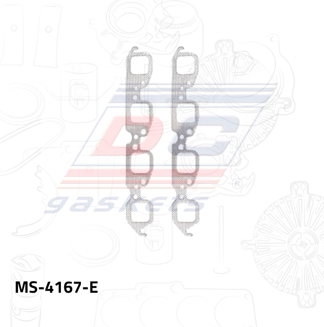 Empaque de múltiple Escape MS-004167-E DC GASKETS
