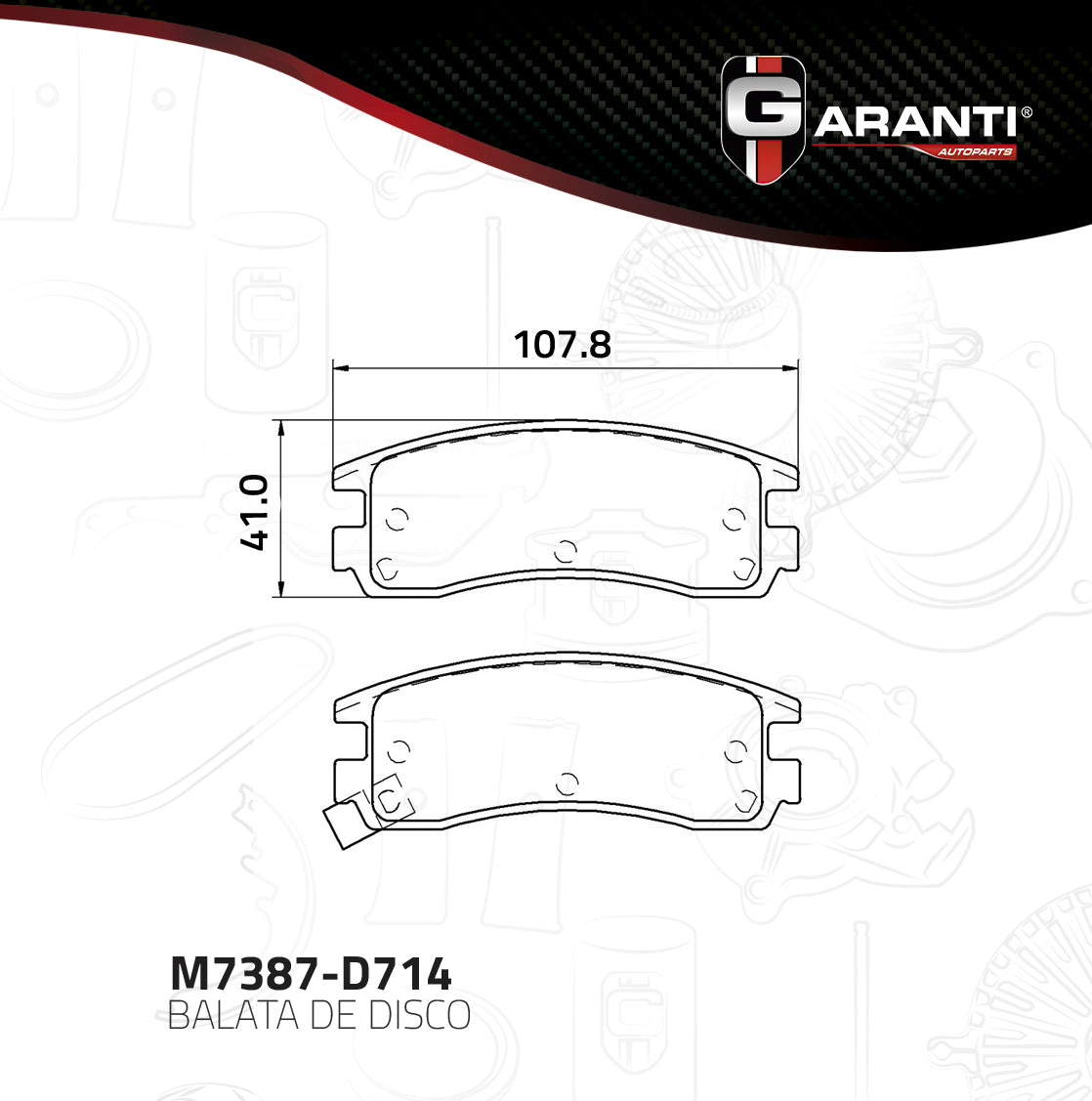 Balata Garanti M7387-D714