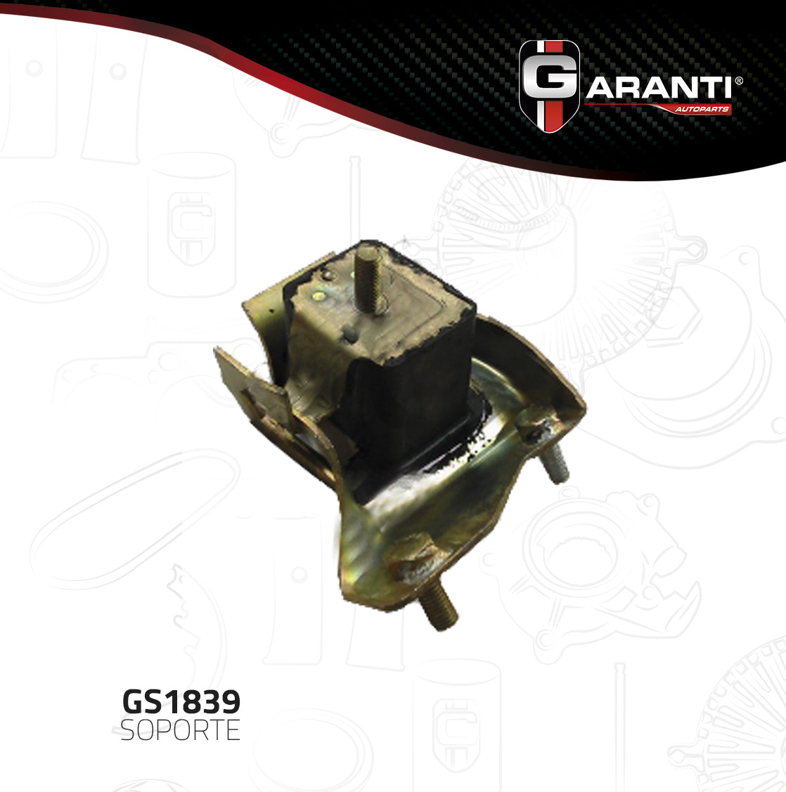 Soporte Transmision Garanti GS1839