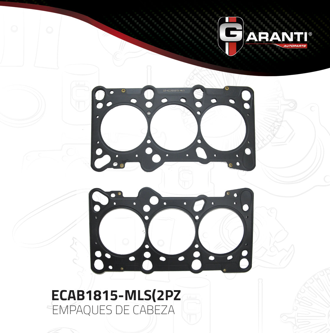 Empaque Cabeza Garanti ECAB1815-MLS-2PZ