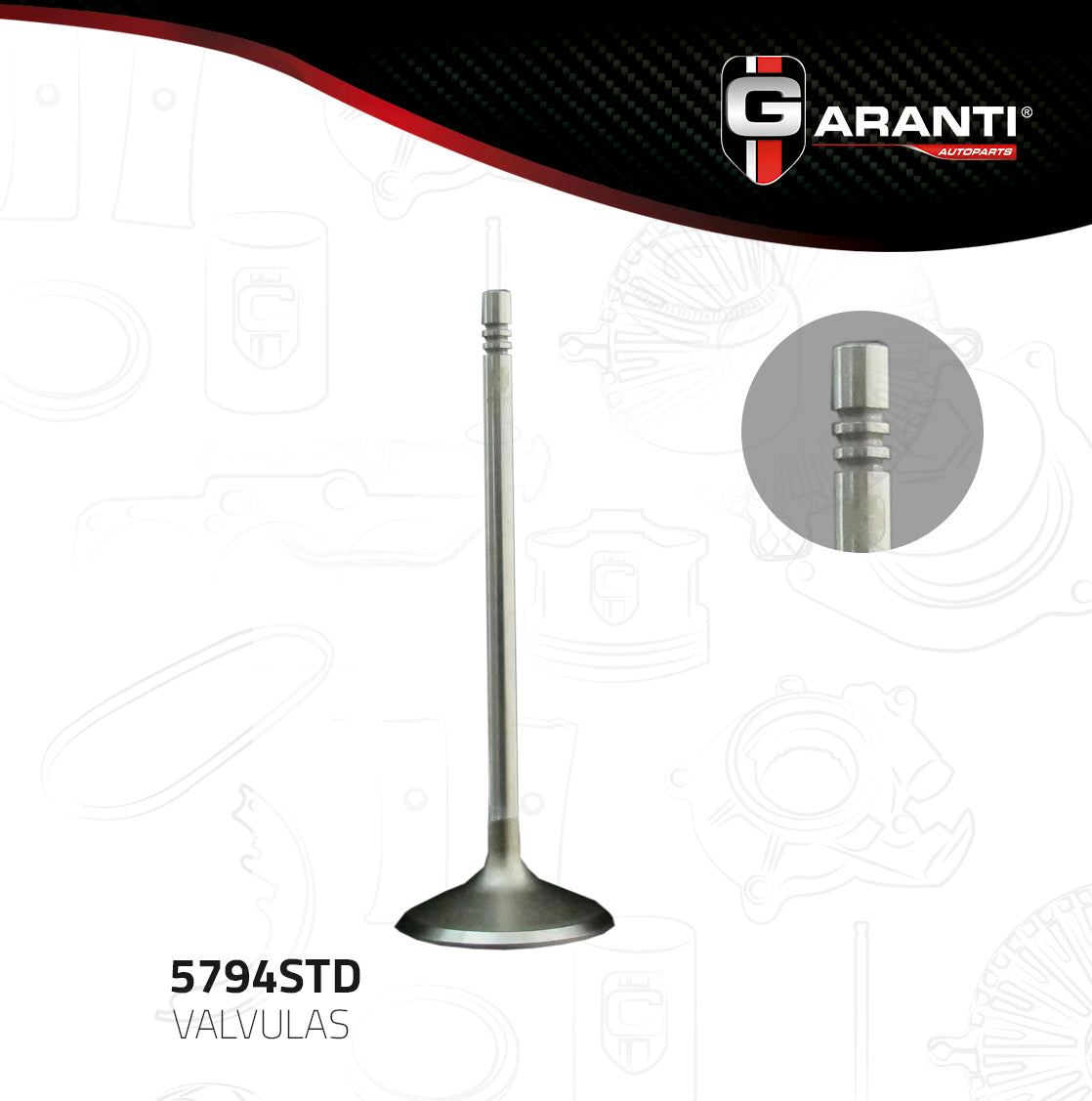 Valvula Admision Garanti 5794STD