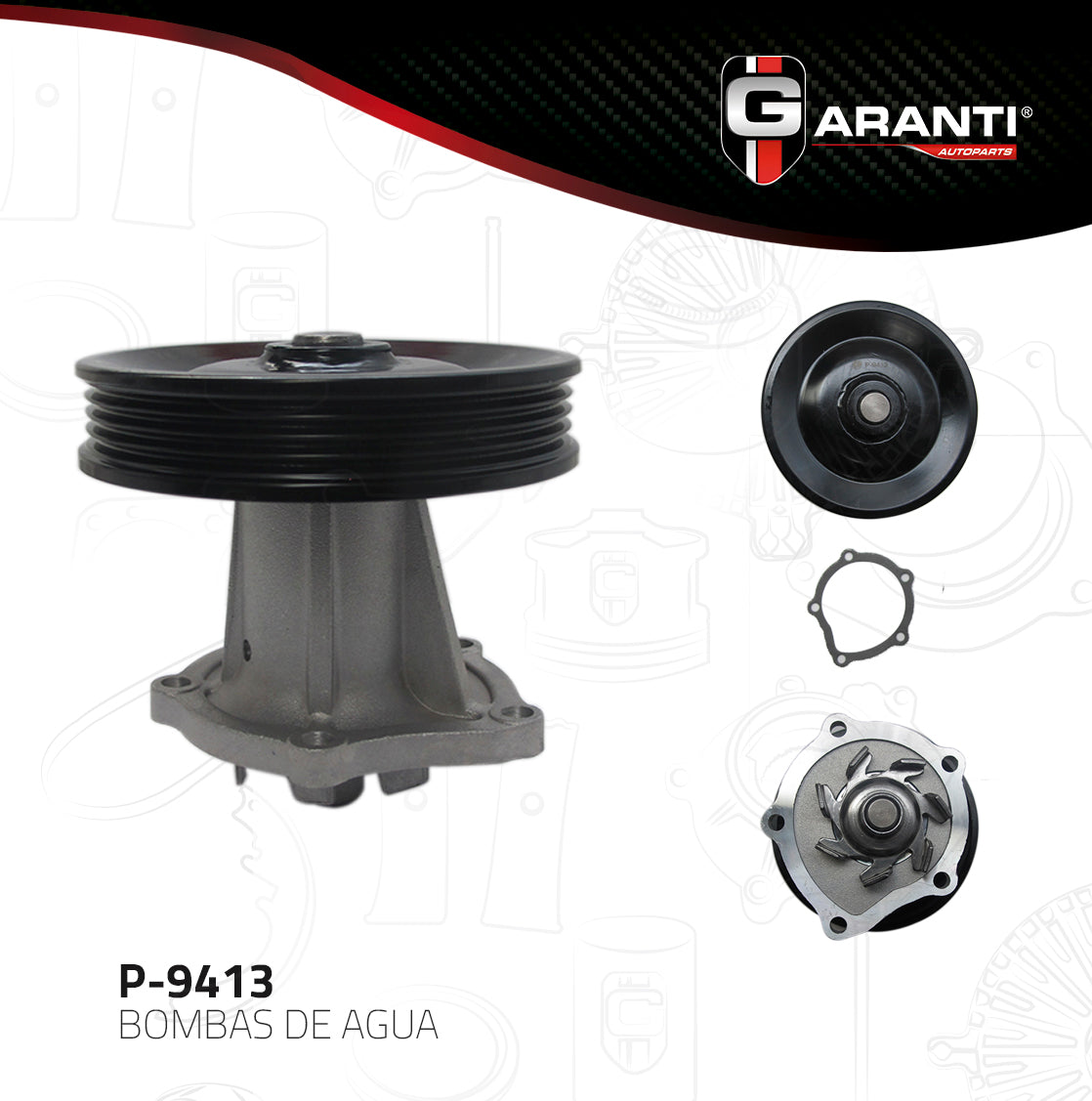 Bomba de agua Garanti P-9413