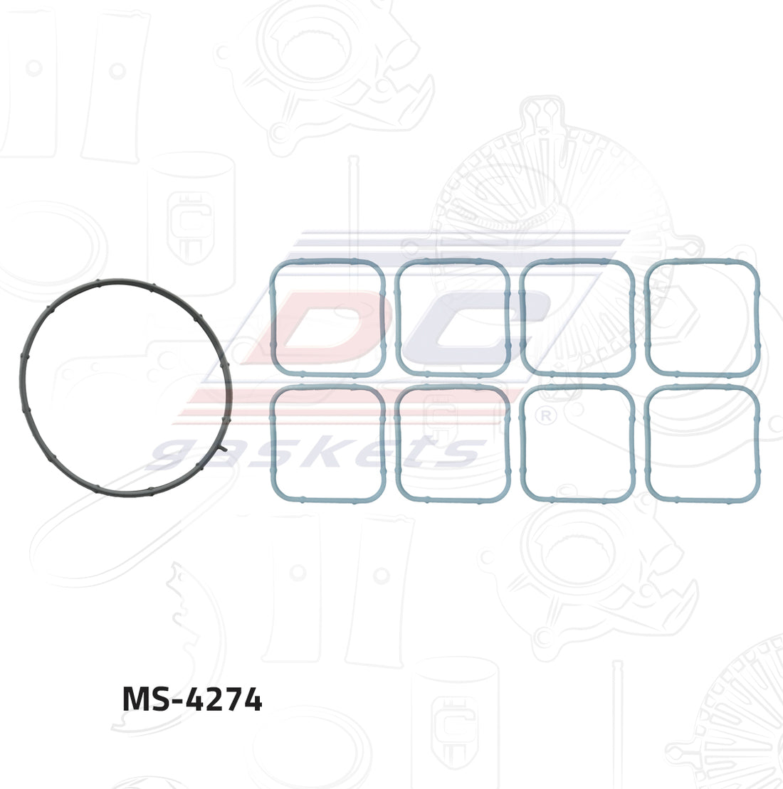 Empaque de múltiple admisión MS-004274 DC GASKETS