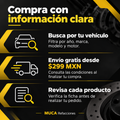Compra con información clara - MUCA Refacciones