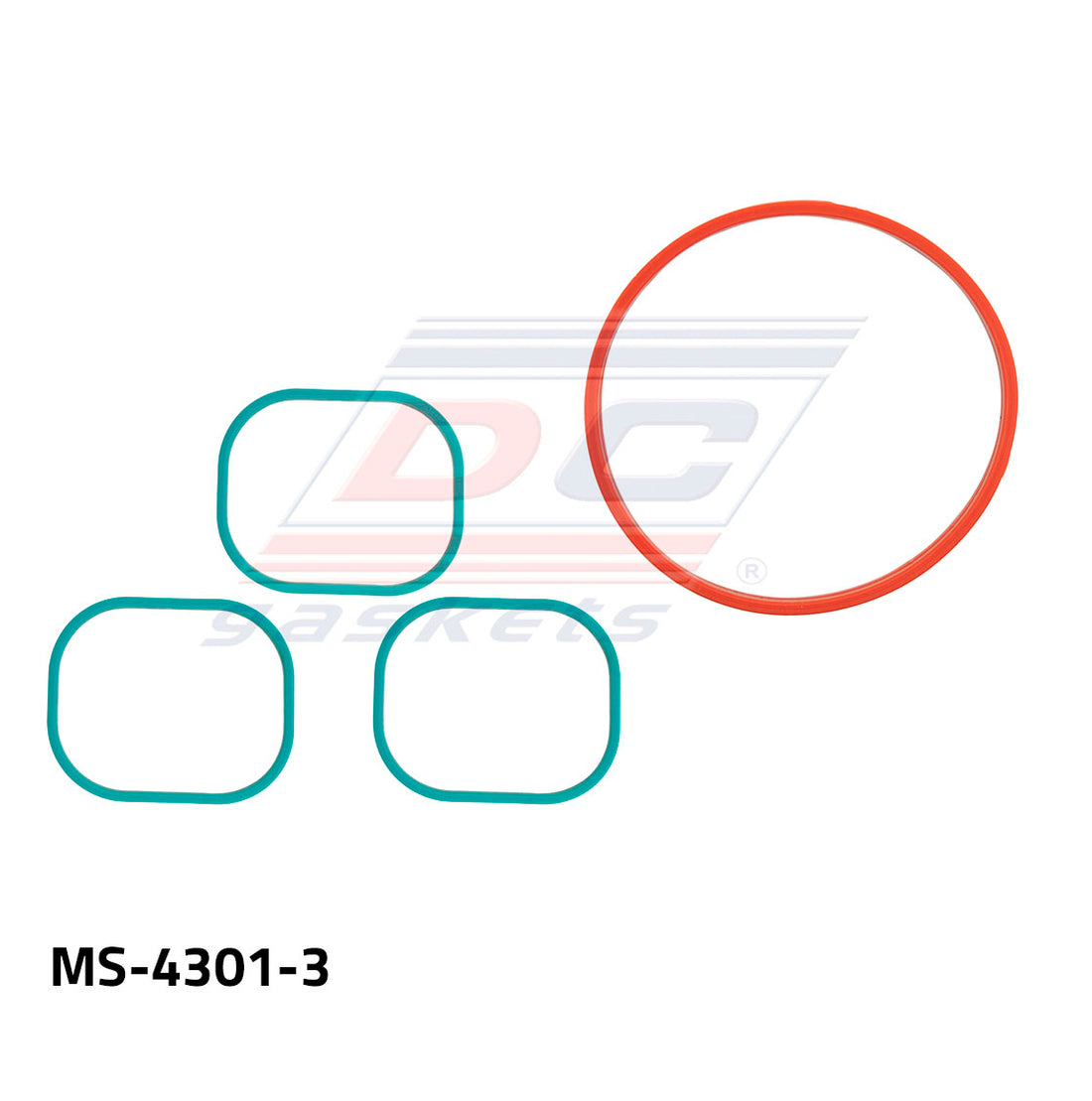 Empaque de múltiple admisión MS-004301-3 DC GASKETS